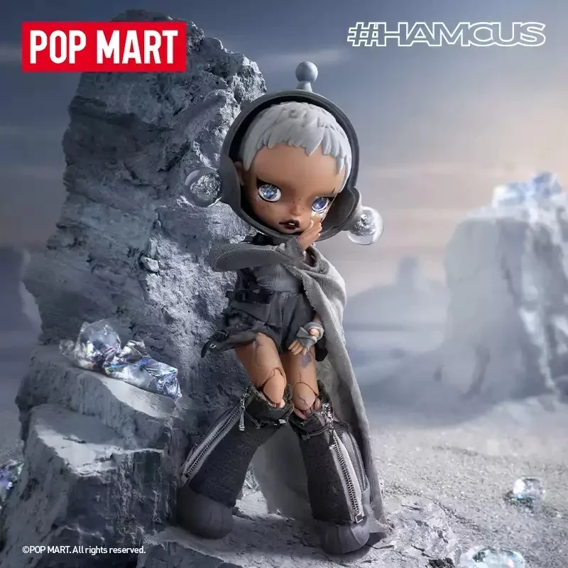 

POP MART SKULLPANDA HAMCUS 1/6 Коллекционная фигурка, лимитированная серия, игрушка-сюрприз в закрытой коробке, аниме-фигурка, таинственная коробка-сюрприз