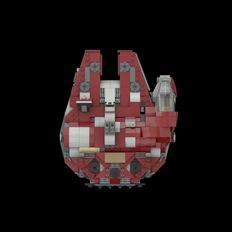 454 PCS Star Battle Falcon - 75362 alternativa MOC Personalizza blocchi modulari Design creativo Bambini Regali giocattolo per le vacanze fai da te