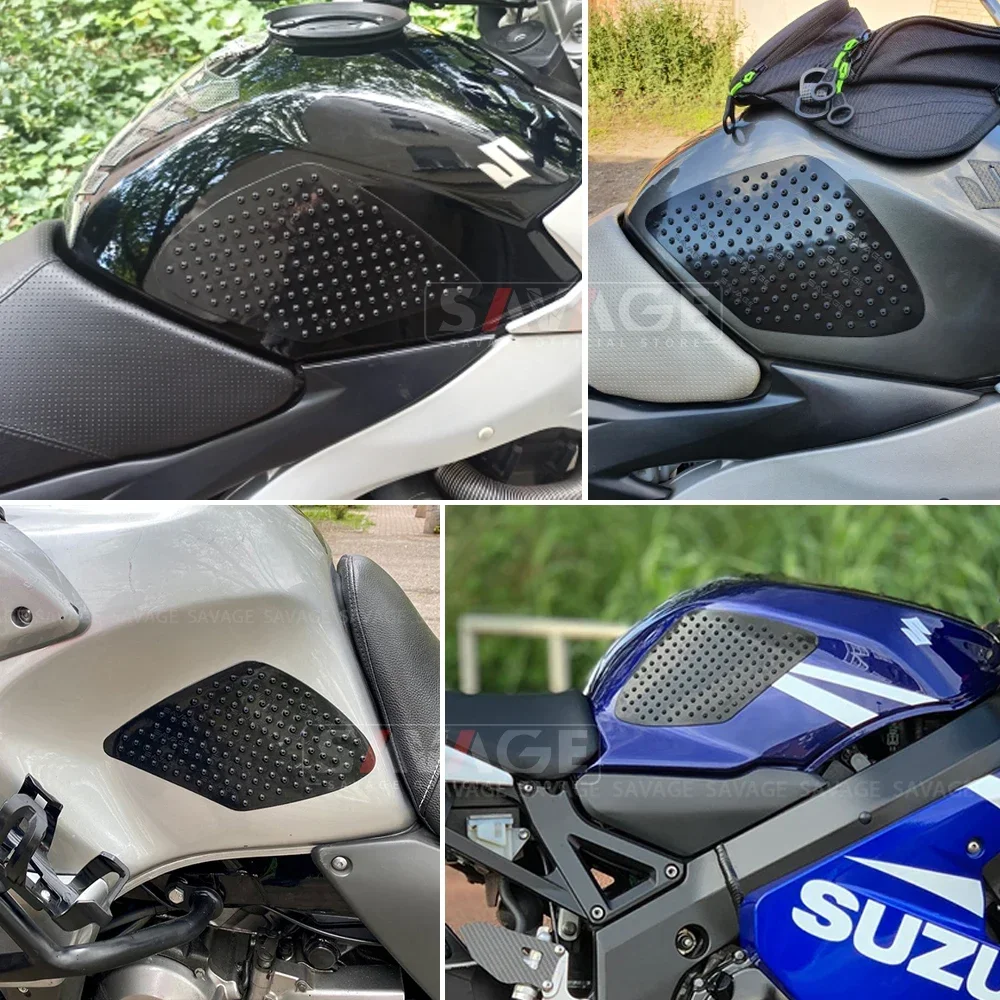 

For SUZUKI HAYABUSA GSX1300R 1999-2020 Tank Traction Pad Anti Slip Sticker Motorcycle Side Decal Gas Knee Grip Protector