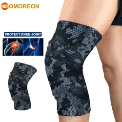 1/2Pcs Anti-Slip Honeycomb Knee Pads Protector Long Compression Leg Sleeve for Men Women Adult Volleyball Baseball Football