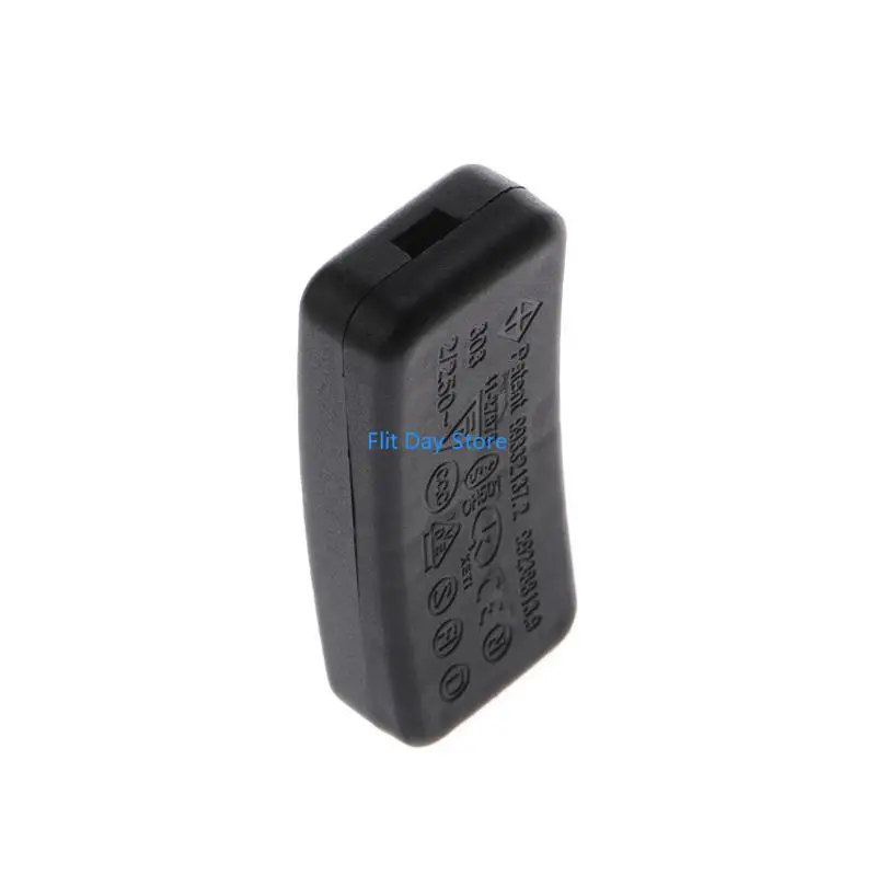 F92C 110-250V 2A Interruptor en línea encendido/apagado Control hilos Interruptor negro en línea