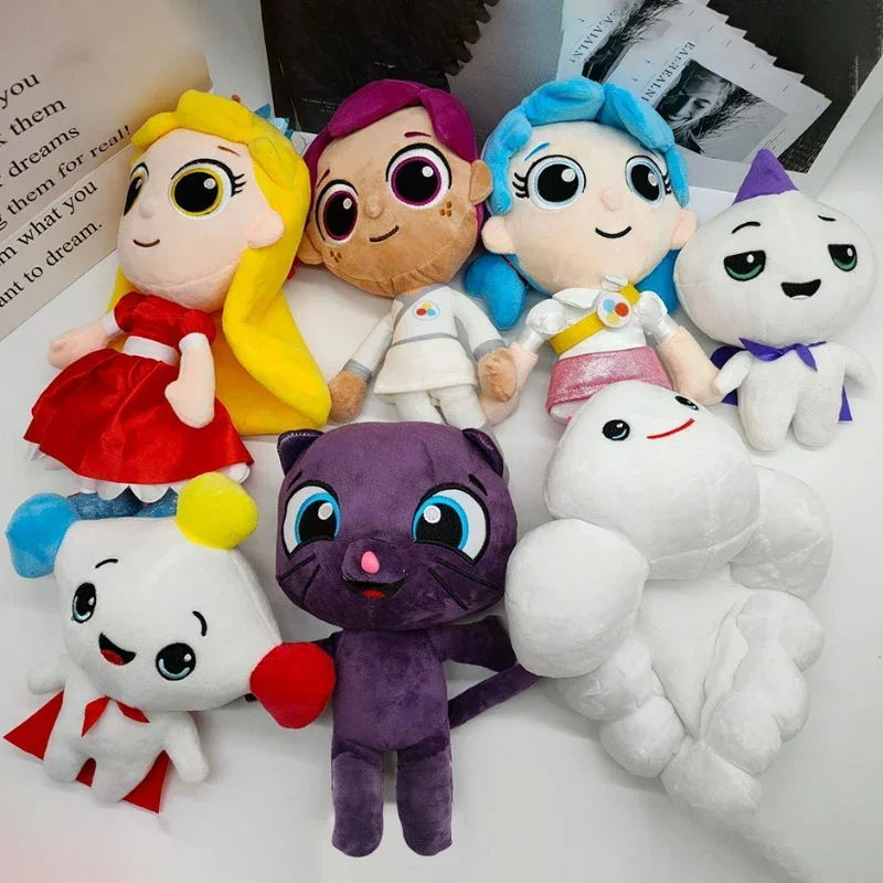 True and The Rainbow Kingdom-muñeco de peluche de arcoíris, gato, Rey, Zee, Grizelda, Frookie, figura de peluche, regalo para niños