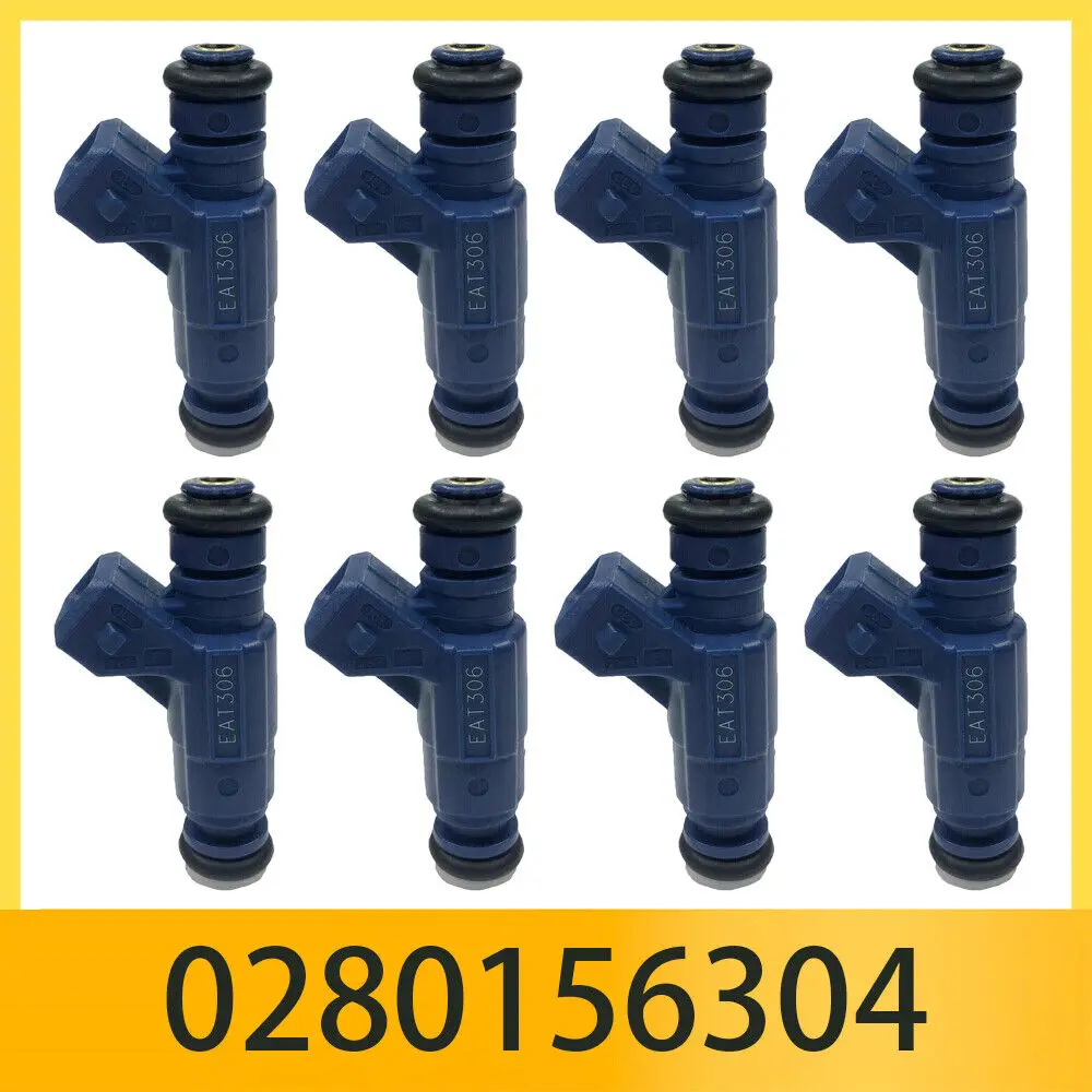 

8Pcs Fuel Injector For Mercedes-Benz CL55 G55 S55 CLS55 SL55 E55 5.5L 0280156304