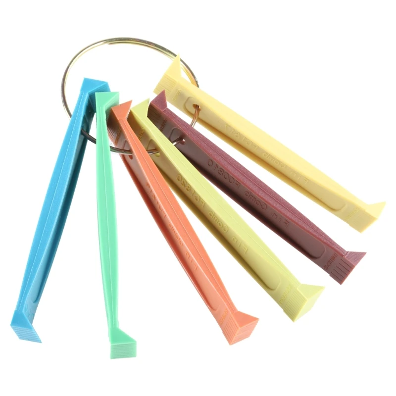 Universally Car Radiator Condenser Fin Comb Set Air Conditioner Coil Cleaning Tool