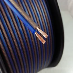 Matte Pure Copper Speaker Cable, Audio Cable, Speaker Cable, Audio Connection Cable