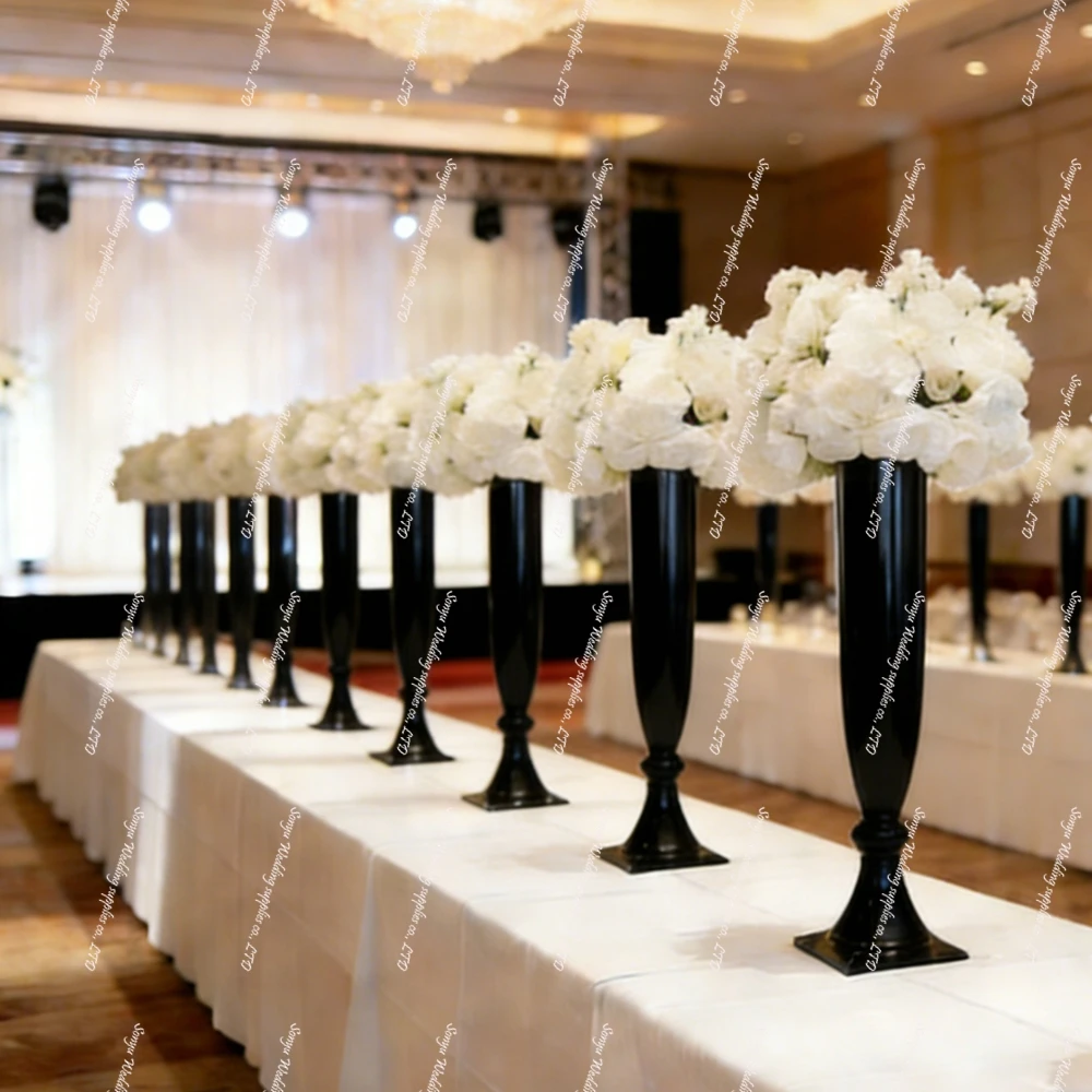 

Набор из 4-10 напольных ваз из стекловолокна для свадеб, оформления мероприятий, декора отелей и цветочных композиций.