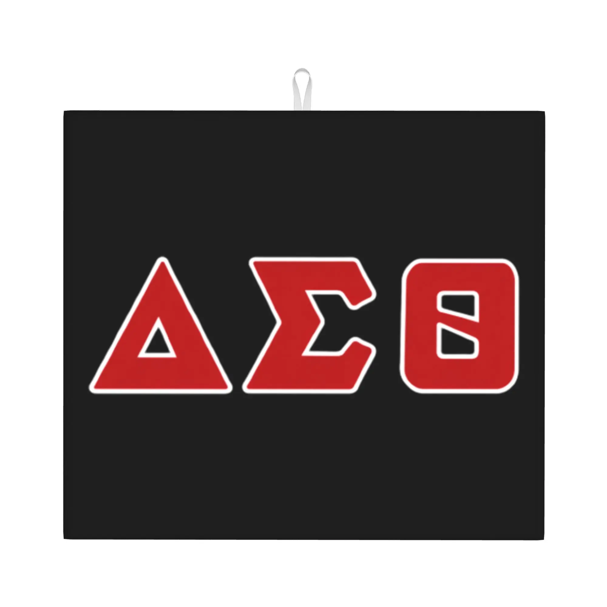 Delta Sigma Theta Sorority 1913 Drying Mat For Kitchen Waterproof Non‑Slip Oil Proof Reusable  Bathroom Countertop Protector Mat