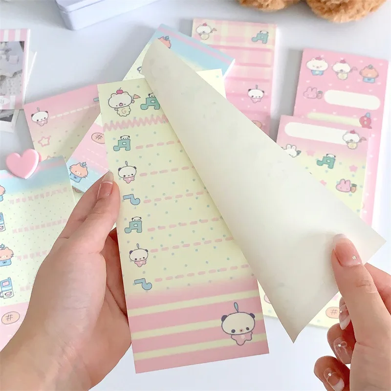 Non-sticky Tearable Message Notepad Hand Account Material Book Bulk Stationery Items for School and Office  Office Accessories