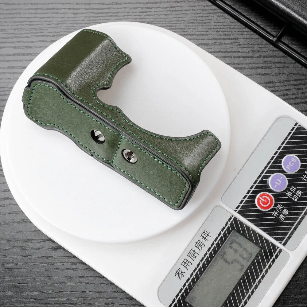 Genuine Leather XM5 Camera Case Half Body Handmade Bag For Fujifilm XM5