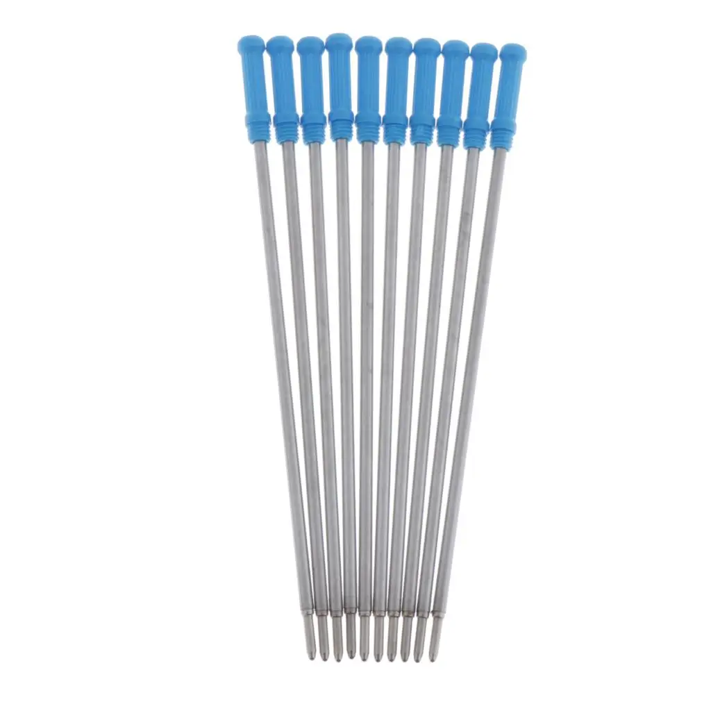 10 Pieces 4.5 Inch Replacement Refills Smooth Writing s 116mm
