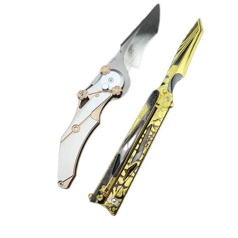 21cm Action Delta Shadow Butterfly & Blade of Pity Game Peripherals Metal Weapon Model Peripheral Collection Set Gift Sword Toys