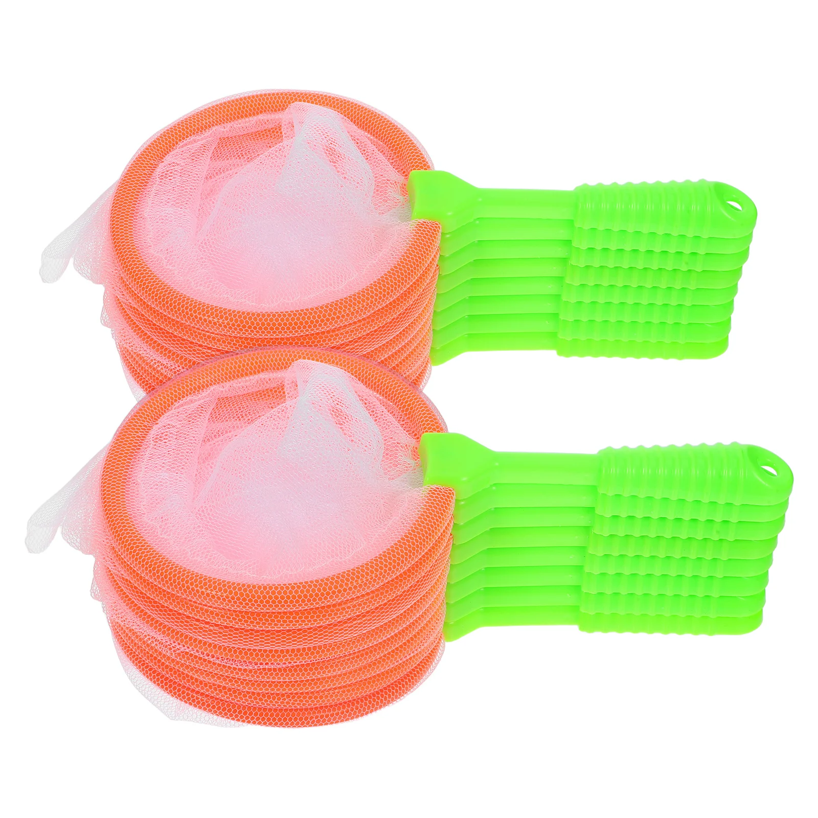 

16 Pcs Fishing Net 22cm Diameter Polyester Toy Catch Release Insect Butterfly Small Fish Collecting Toddler Safe