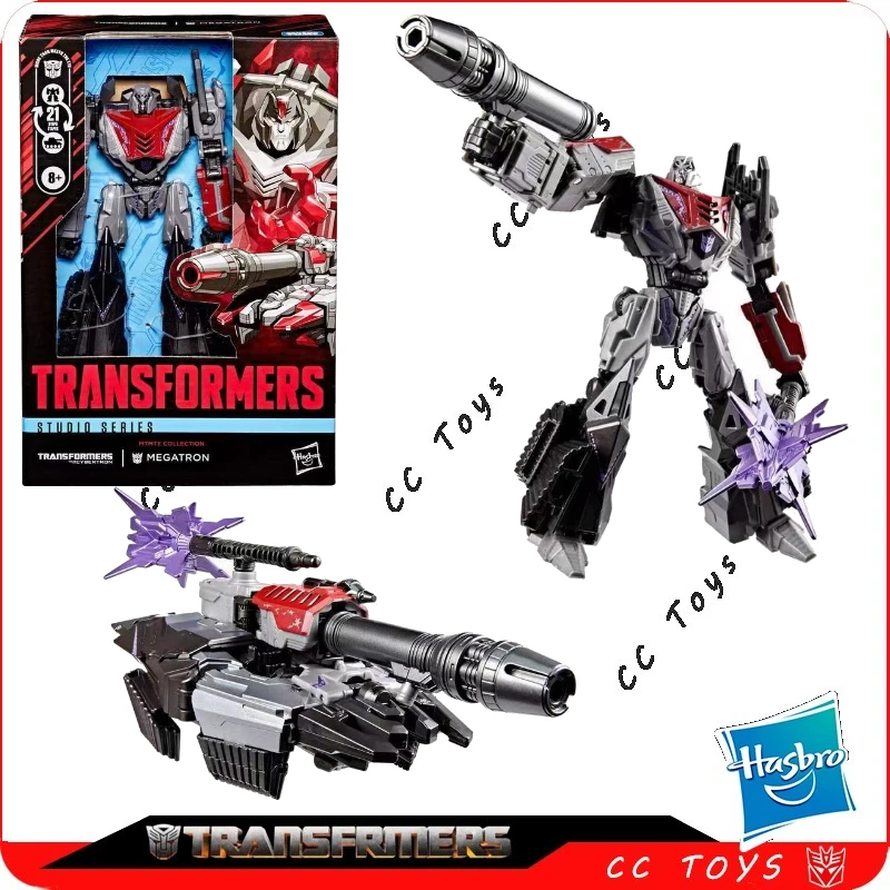 En stock, jouets Transformers Hasbro, série Studio, modèles Mtmte Megatron, jouets de film d'animation, robots, figurines d'action, cadeaux, loisirs