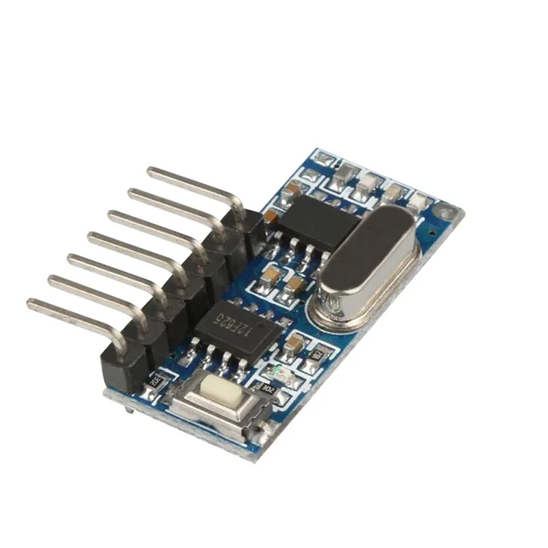 AT12 433Mhz لاسلكي RF التحكم عن بعد 5 فولت 4-Way الارسال والاستقبال وحدة مجموعة 3-زر التحكم عن بعد RX480-4CH