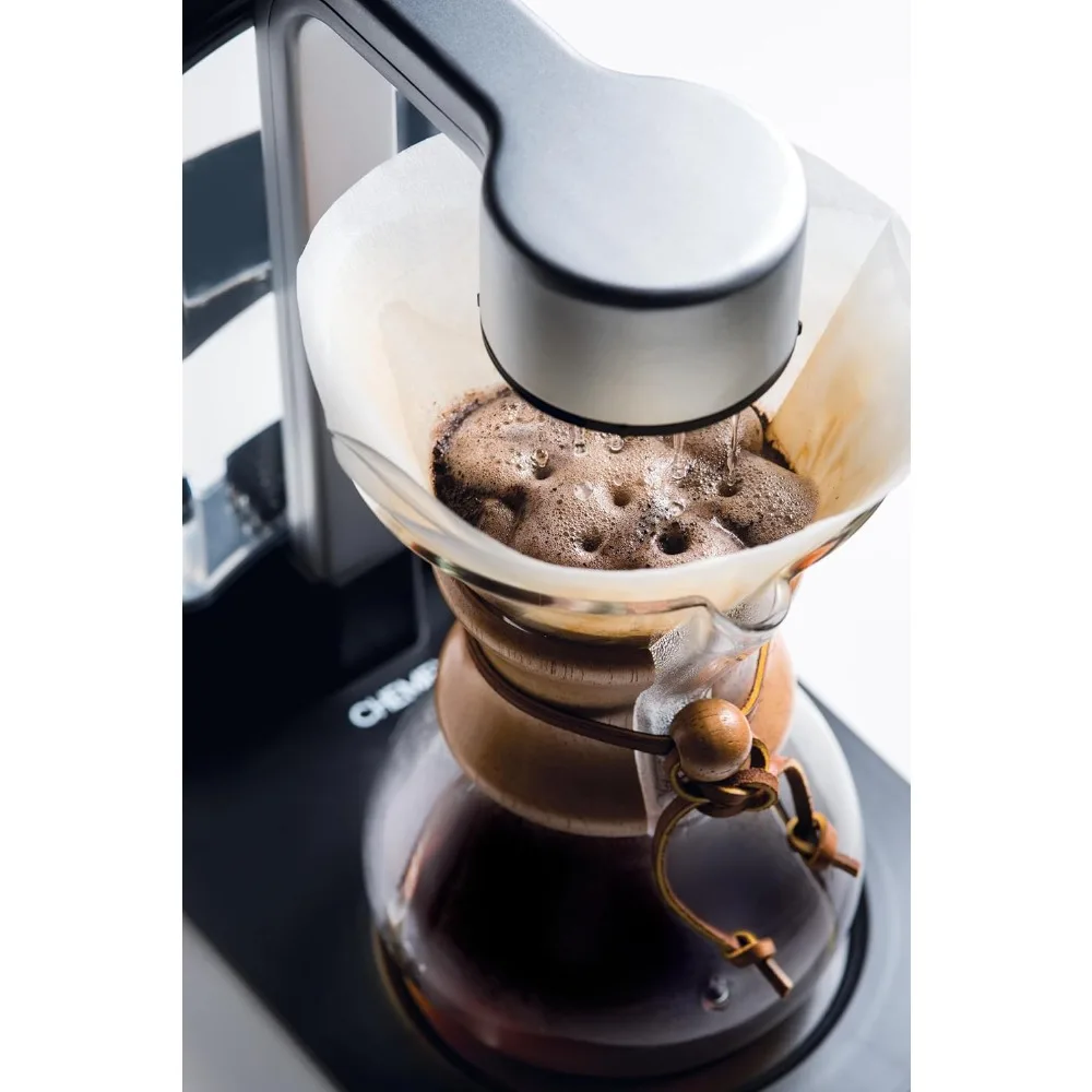 Set caffettiera ottomatica di alta qualità - 40 once. Capacità Include Caffettiera da 6 tazze Spedizione veloce Consegna gratuita Funzionalità uniche