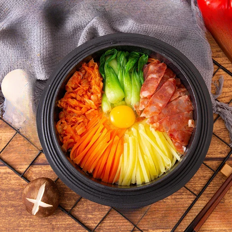 Cast iron old-fashioned rice pot gas universal
