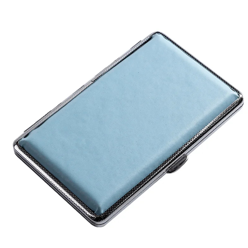 cigarette case shop near me Set of 2 Ultra Compact Metal-Plated King Size Cigarette Case & Stash Box  (Silver Swirls)