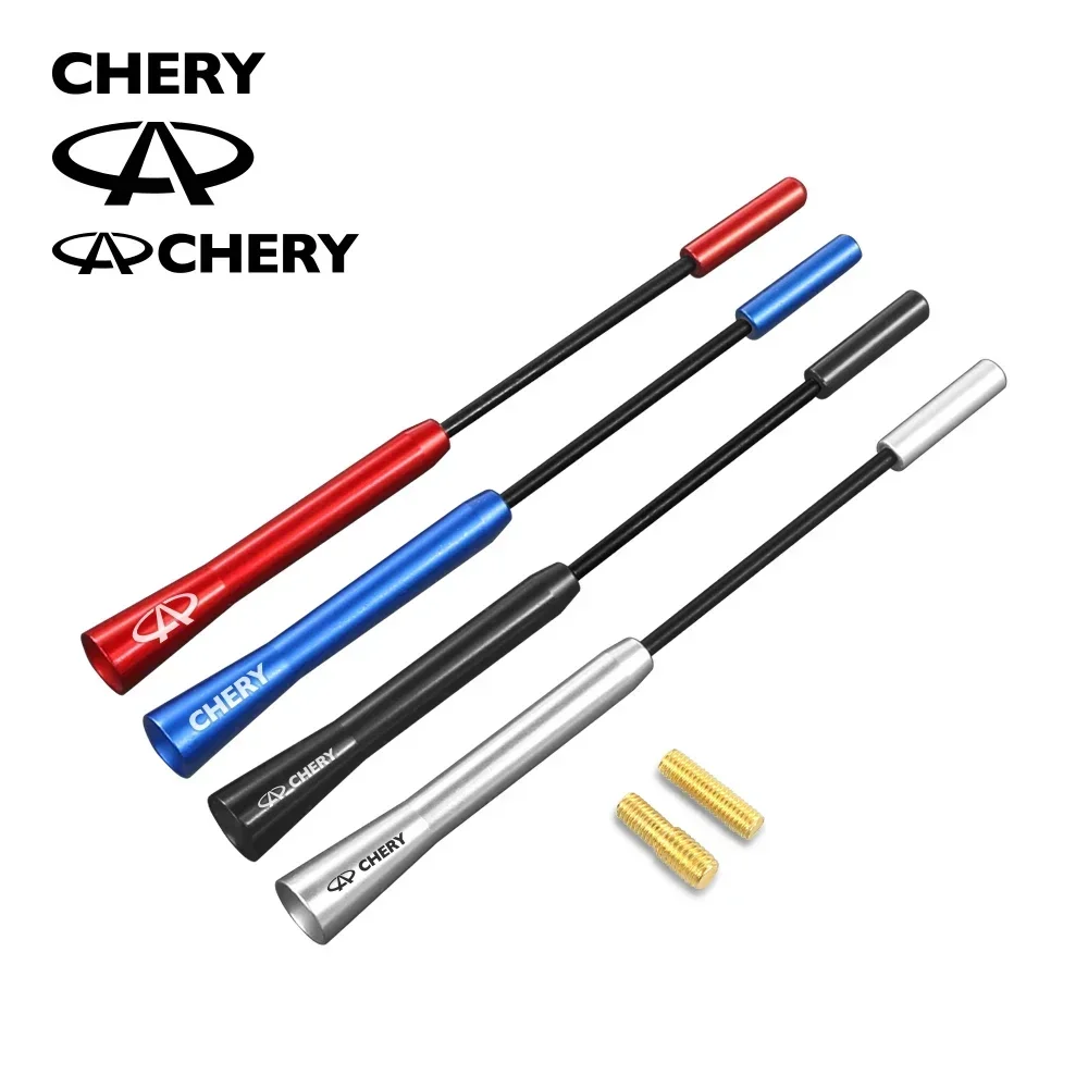 

17cm Telescopic Car Antenna Enhanced Signal Aerial Auto Accessories For Chery Tiggo 2 3 7 4 5x Kimo Qq6 s21 Qq3 Brakes s11 A3