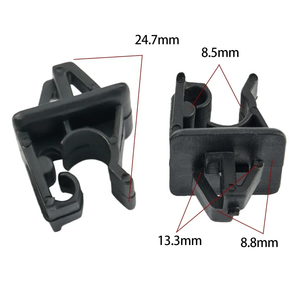 Lightweight and Reliable 2Pcs Hood Prop Rod Holder Clips for Honda For Accord For Civic For CRV Easy to Install