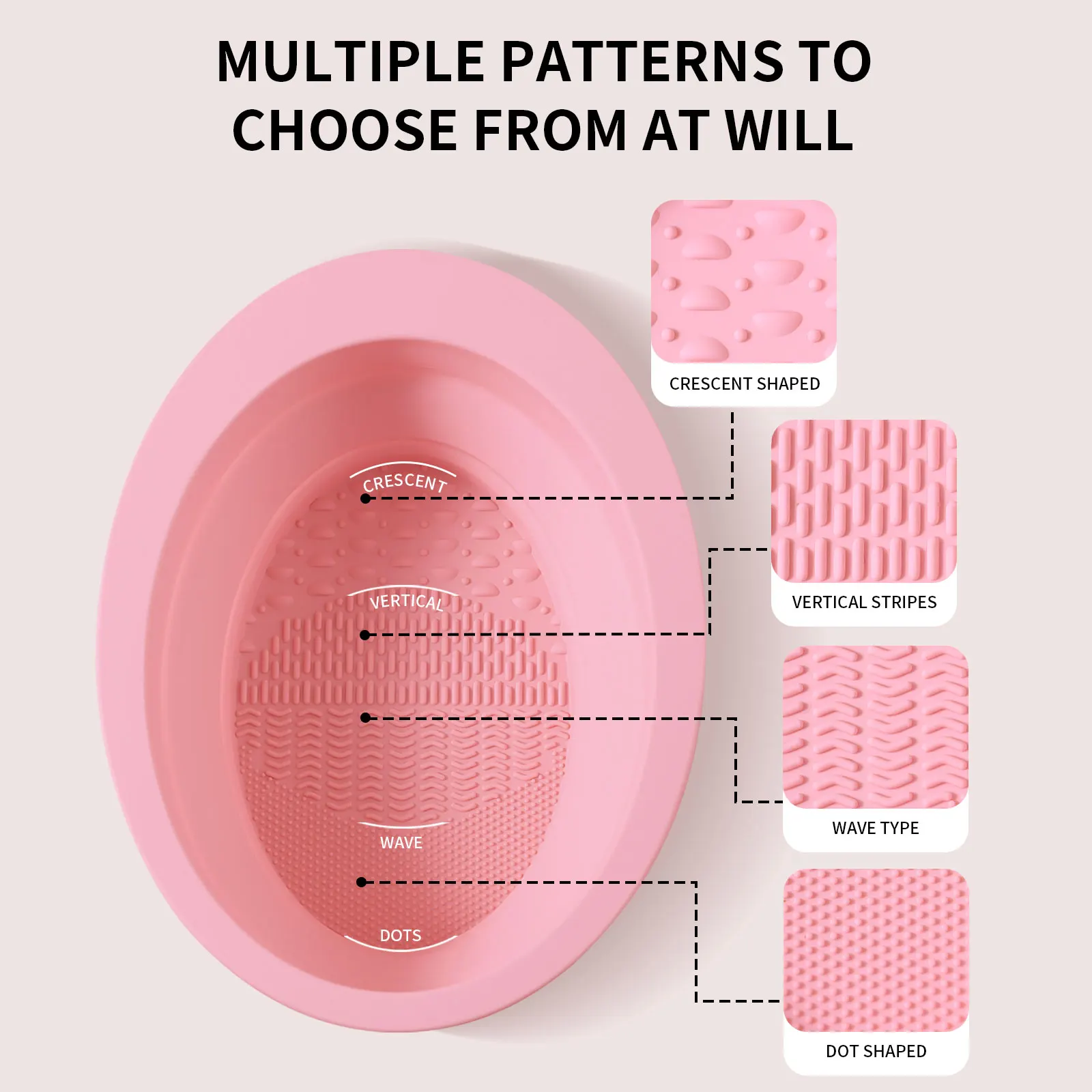 32Pcs Cosmetic Set Including 20Pcs Face Eye Makeup Brushes, Sponges & Cleaning Bowl, Makeup Tools for Beginners