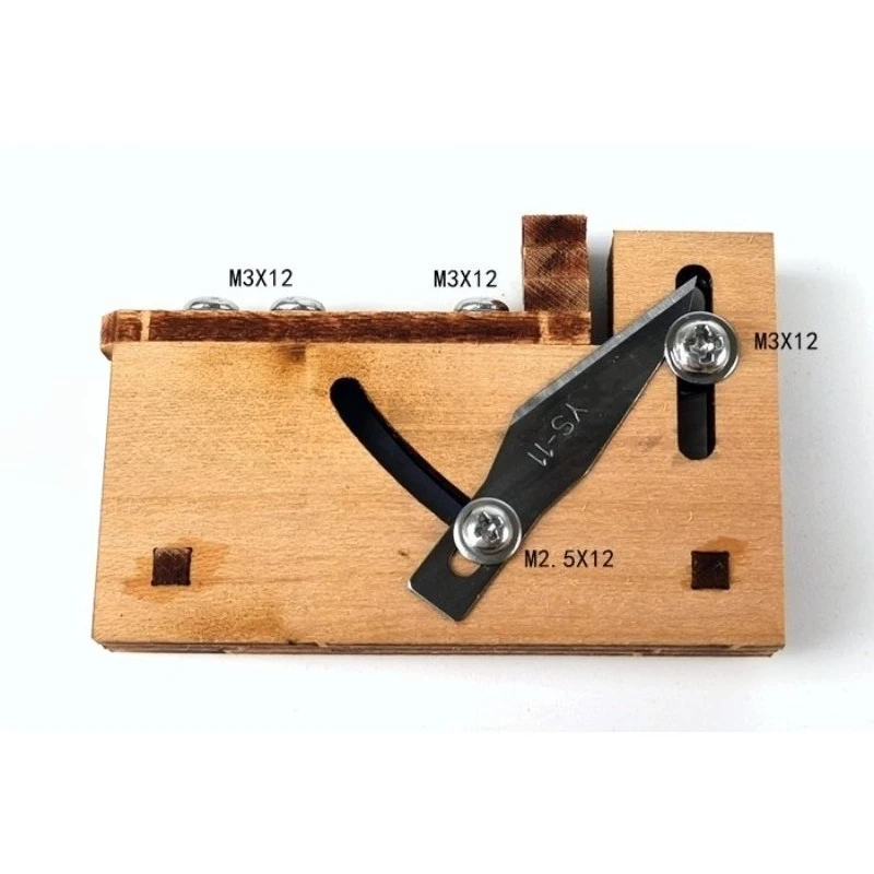 DIY Ancient Ship Model Building Tools Wood Strip Angle Planer Kit Chamfer Plane Scraper