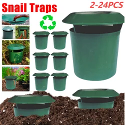 Snail Traps Eco-Friendly Snail Collars Slug Snail Catcher Garden Farm Pests Reject Plant Snail Protection Vegetable Supplies