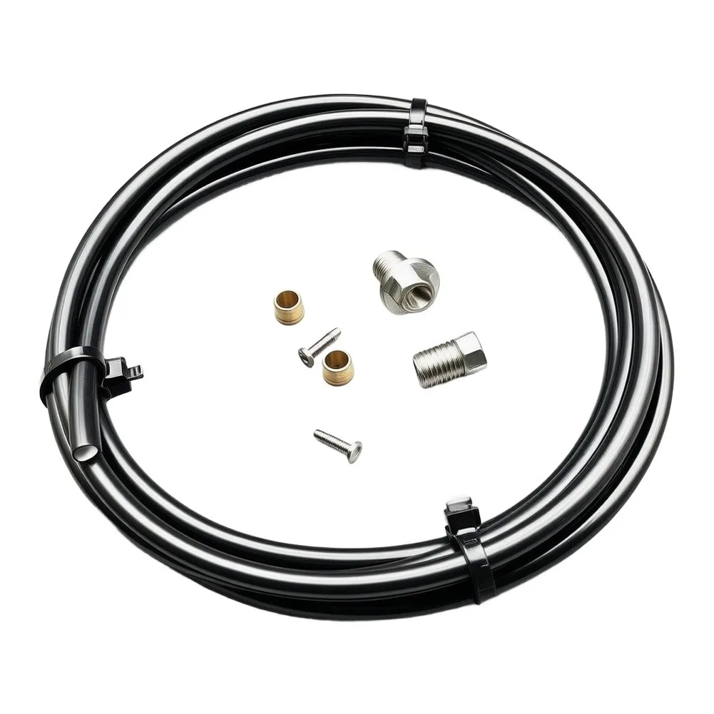 Hydraulic Disc Brake Hose Repair Kit 1.7m For R9170 R8020 R7020 4720 For RX Road Bicycle Oil Line Replacement Black