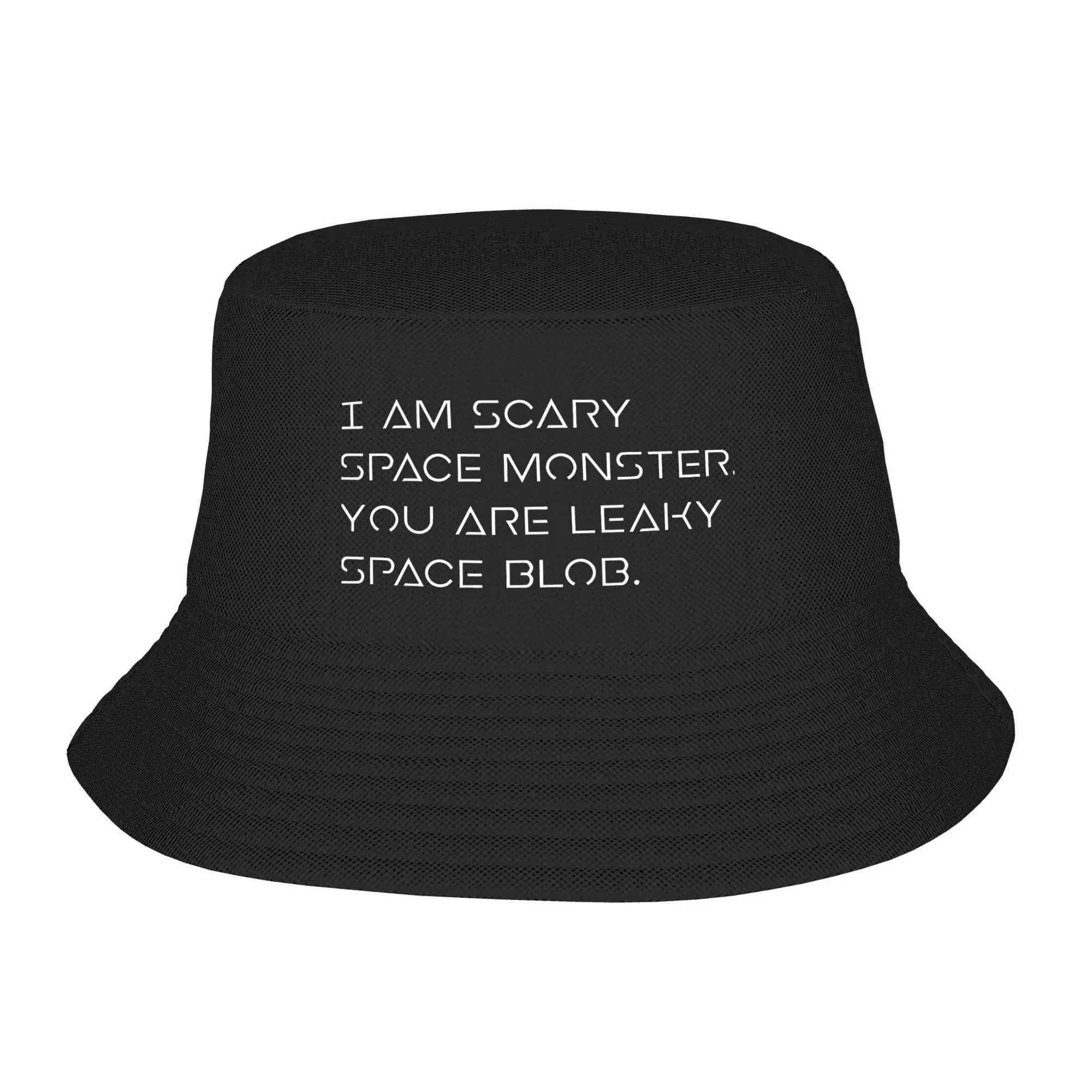 Men Women Project Hail Mary Scary Space Monster Rocky Quote Bucket Hat  Portable Fisherman Hats Summer Retro Fishing Caps