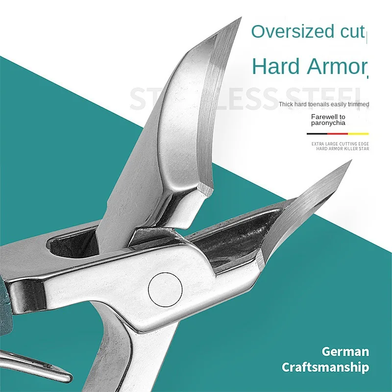 Juego de cortaúñas antisalpicaduras de 3/2/1 Uds., cortador de uñas oblicuo con pico de águila de alta gama, herramientas para manicura de uñas encarnadas