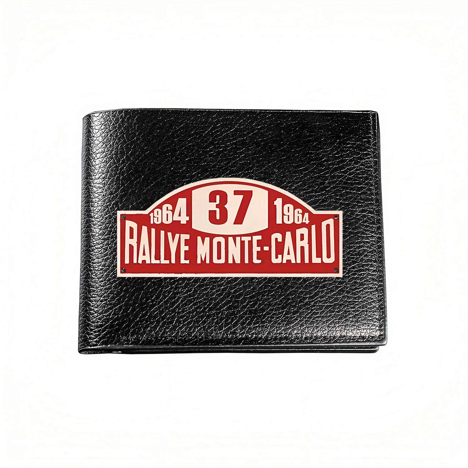 

1964 г. Rallye Monte-Carlo # 37. Винтажный гоночный раллийный автомобиль, номерной знак, деловой мужской повседневный элегантный простой практичный качественный Wa