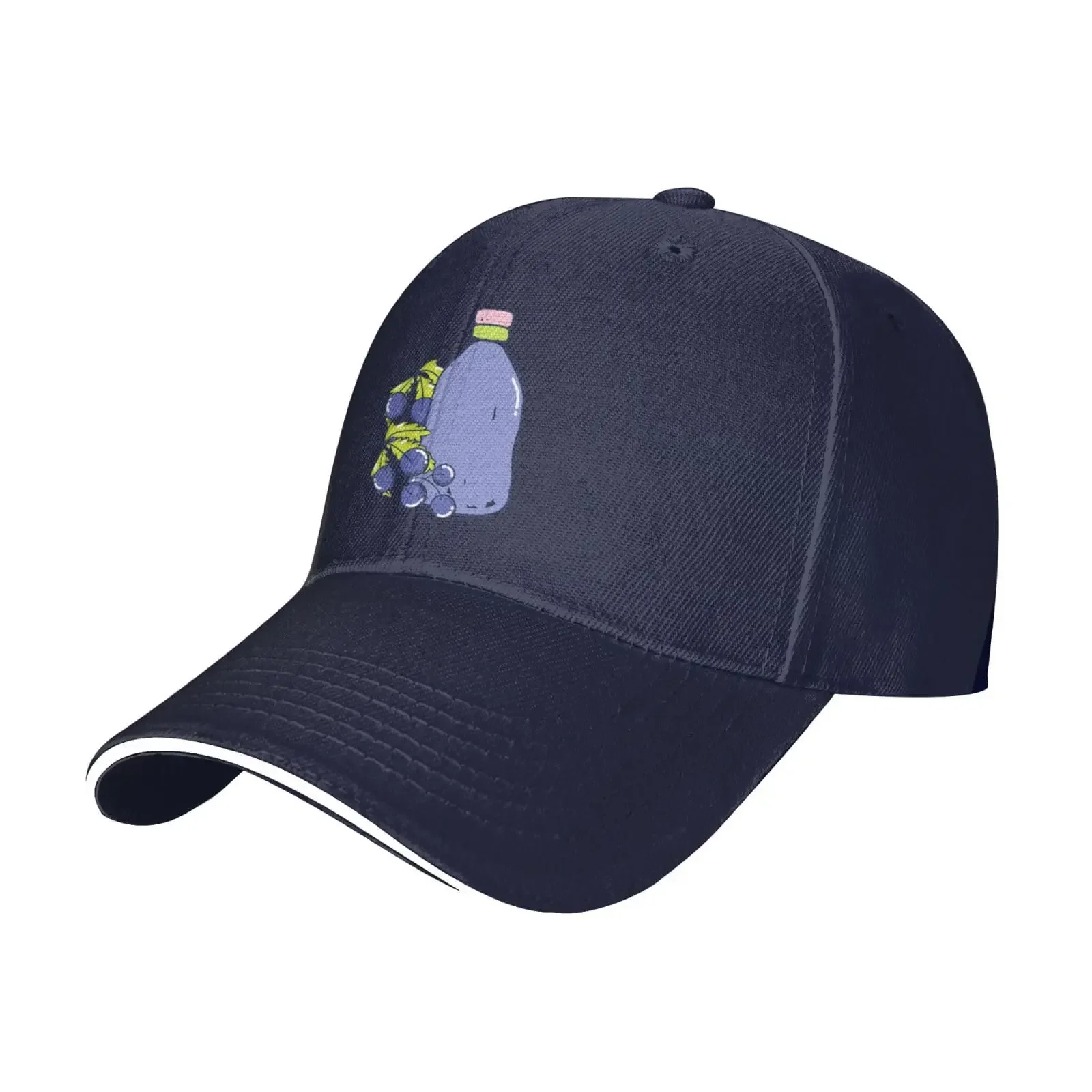 Grape Juice Trucker Baseball Cap for Men Women Sandwich Duck Tongue Hat Spring Summer Unisex Fashion Sports Outdoor Travel Daily