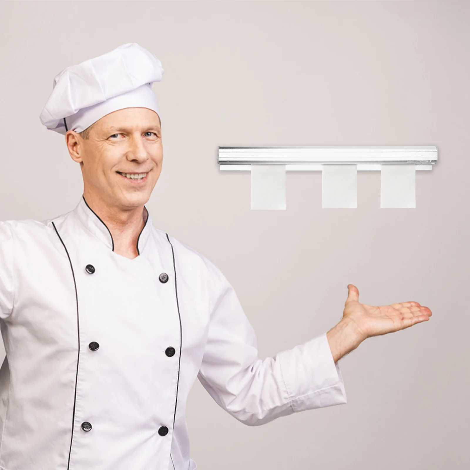 Takeaway Folder Restaurant Menu Holder Rack Kitchen Check Note Receipt Grabbers