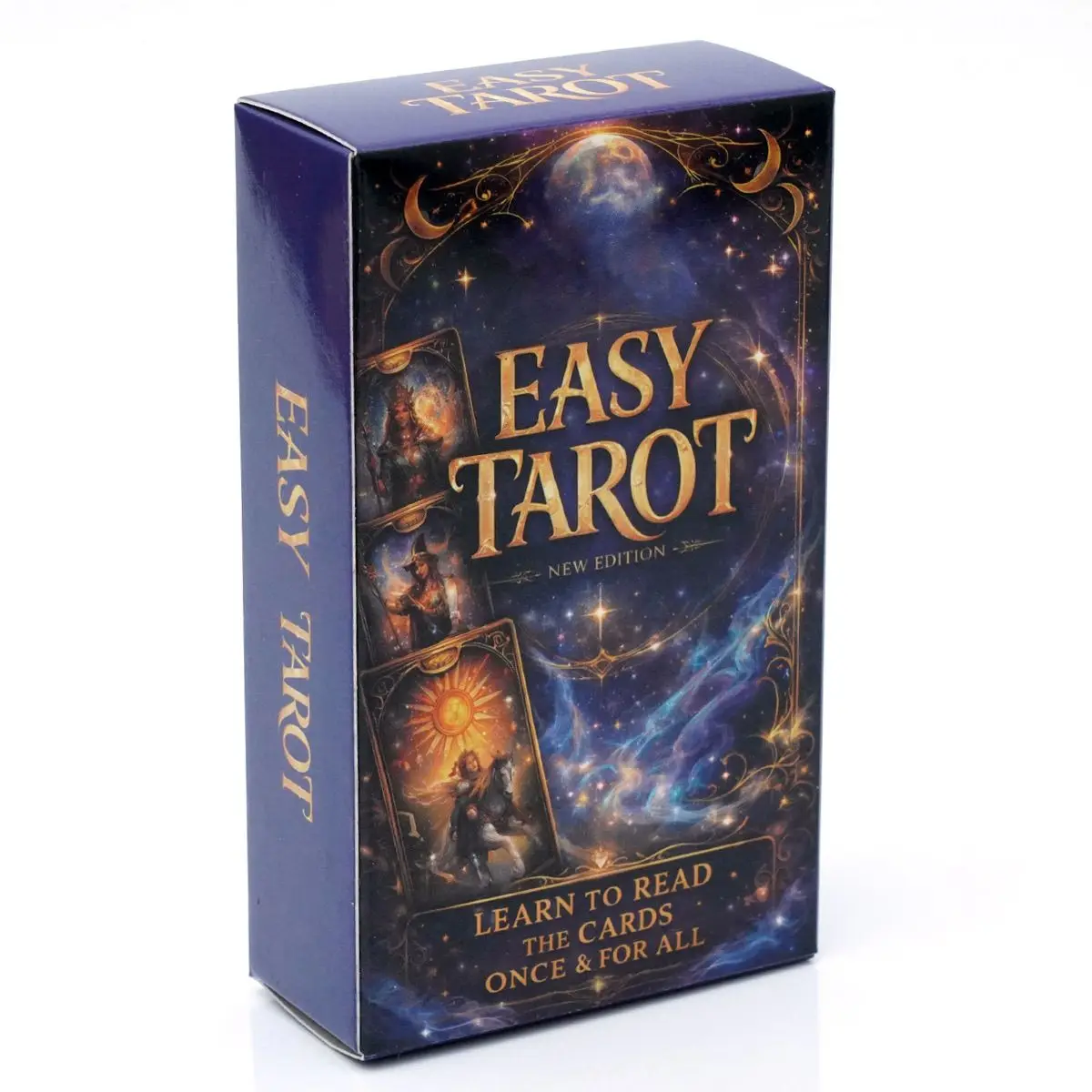 Easy - Tarot Deck X - 78 cartes de tarot adaptées aux débutants pour la divination, la méditation et l'auto-découverte
