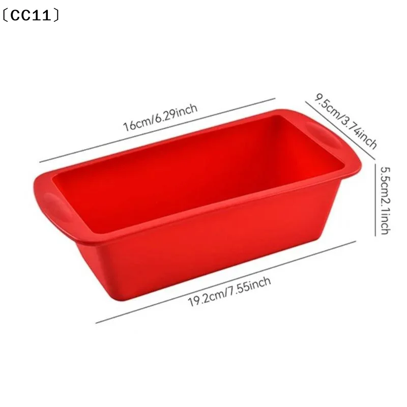 1/4Pcs Rectangular Silicone Mold Candy Toast Mould Easter Bread DIY Kitchen Supplies Cake Bakeware Pan Baking Tools〔CC11〕 - view 6