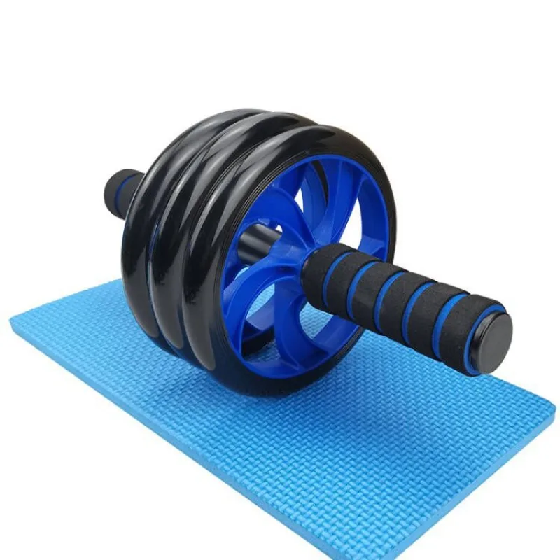 Abdominal wheel, abdominal muscle wheel, three-wheel abdominal device, home men's and women's fitness, silent roller