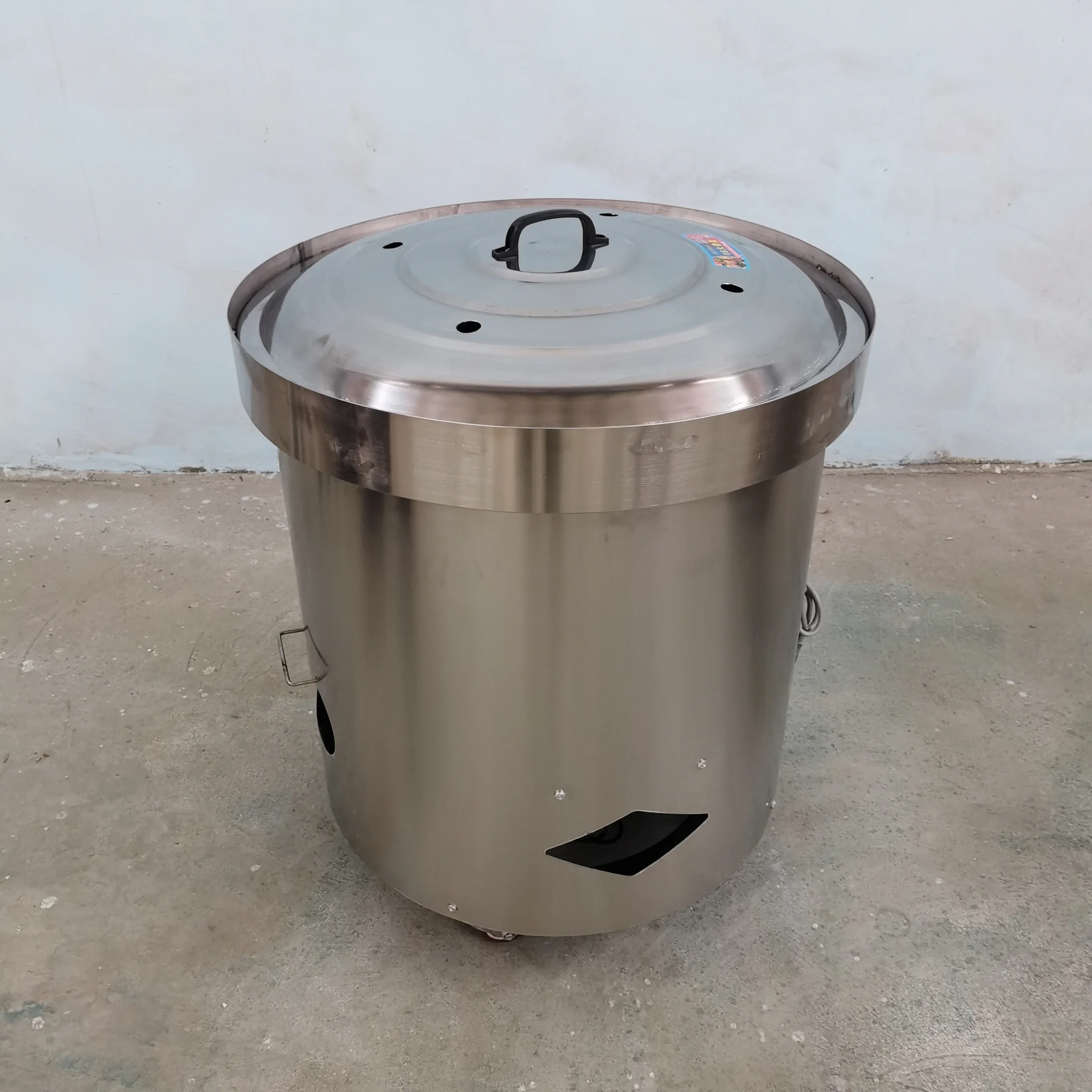 

PBOBP Roasting Machine For Spice Nut Coffee Bean Soybean Stainless Steel Dry Chili Grains Baking Machine