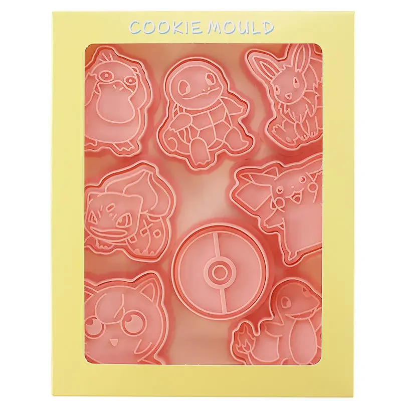 New 6pcs/Set Pokemon Figures Cookie Cutters Cartoon DIY Bakery Mold Biscuit Press Stamp Embosser Sugar Pasty Cake Mould Toys - view 4