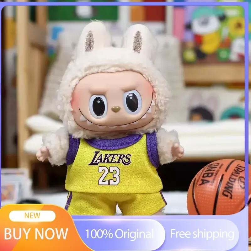 

Labuibu Only Selling Clothes 17cm First Second Generation Labubu Basketball Clothes Cute Doll Decoration Handmade Doll Clothes
