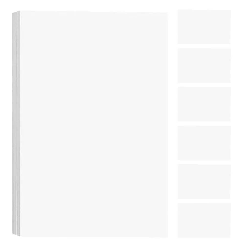 60Pcs A4 Sketch Paper for Students Artists Drawing Painting Craft Paper Thick Smooth Texture No Smudge Excellent Ink Absorption