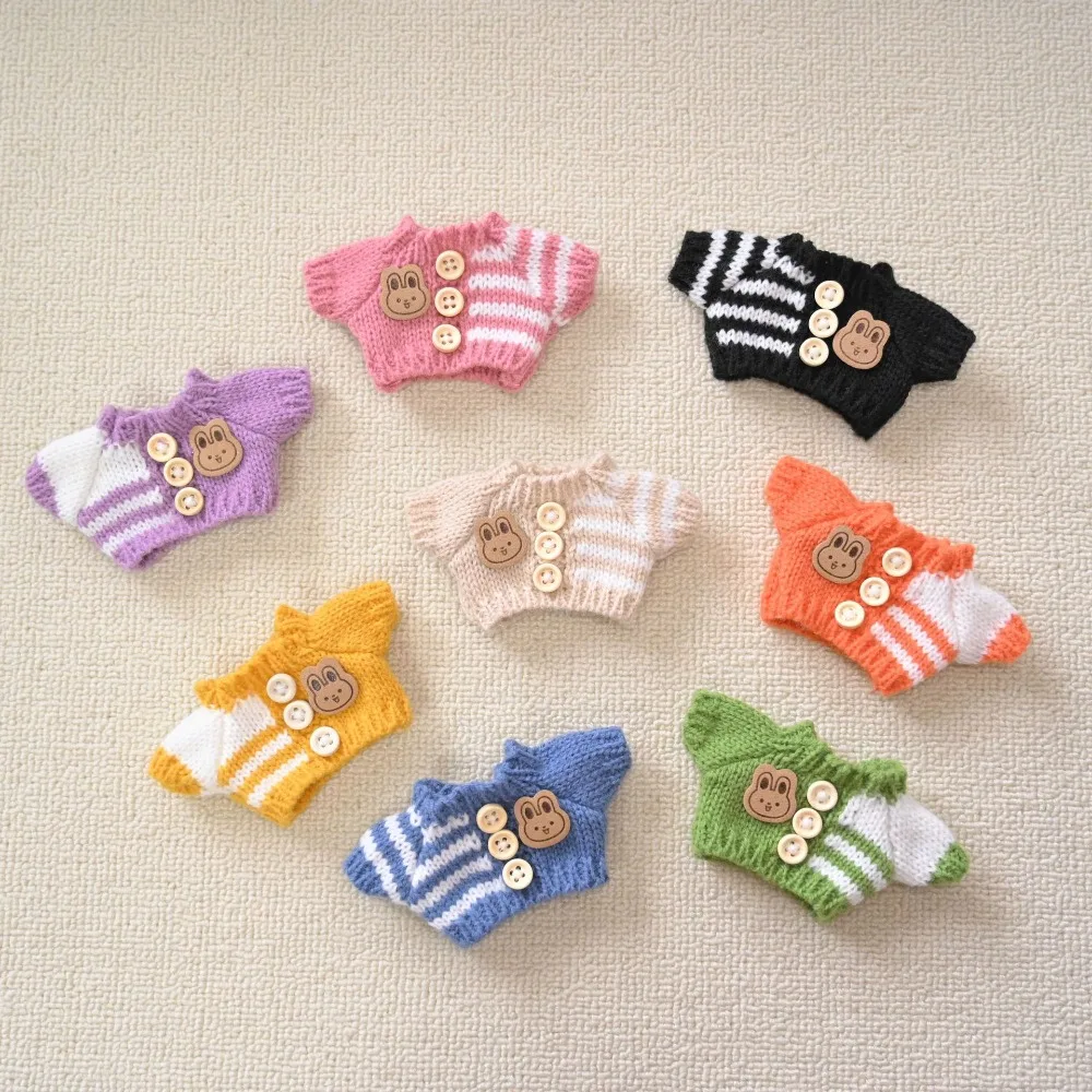 Ropa bonita para 17cm LBB colgante juguetes de algodón de peluche DIY vestir ropa muñecas falda camiseta conjunto monos de animales regalo de cumpleaños