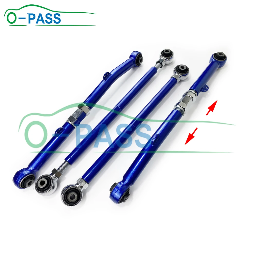 OPASS Rear adjustable Control arm Set For BMW 1-Series 2-series X1 X2 F40 F45 F39 MINI Cooper F54 F60 33326870773 33326851569