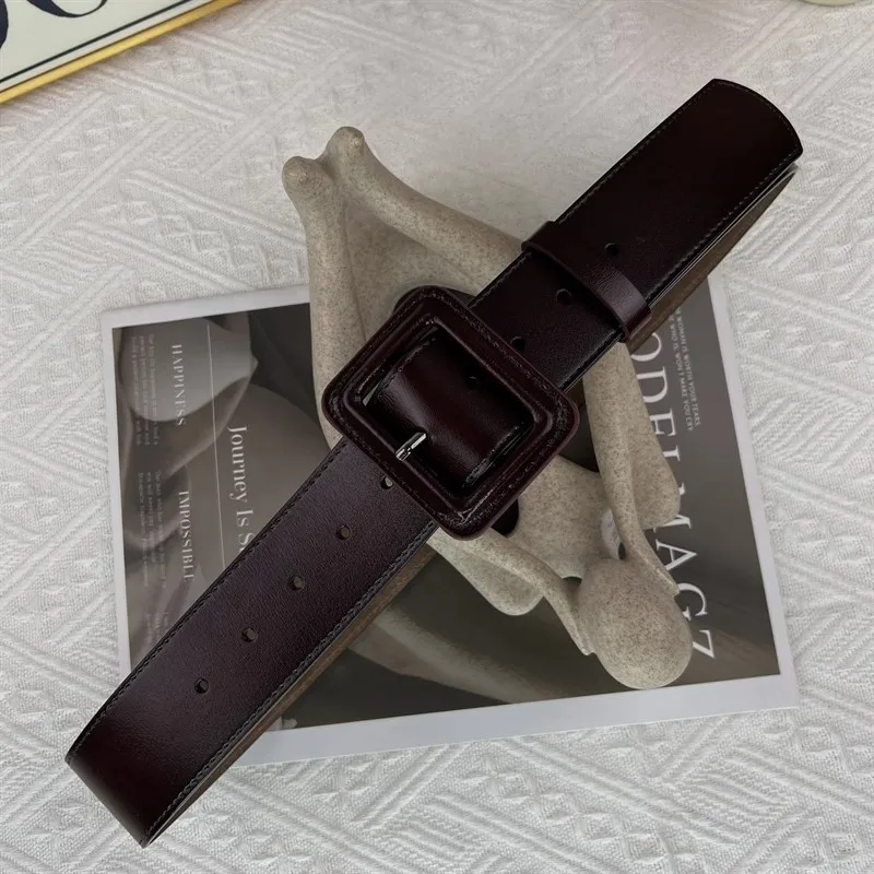 المرأة خمر جلد طبيعي مشد الإناث Cummerbund معطف حزام فستان Decration حزام عريض J810