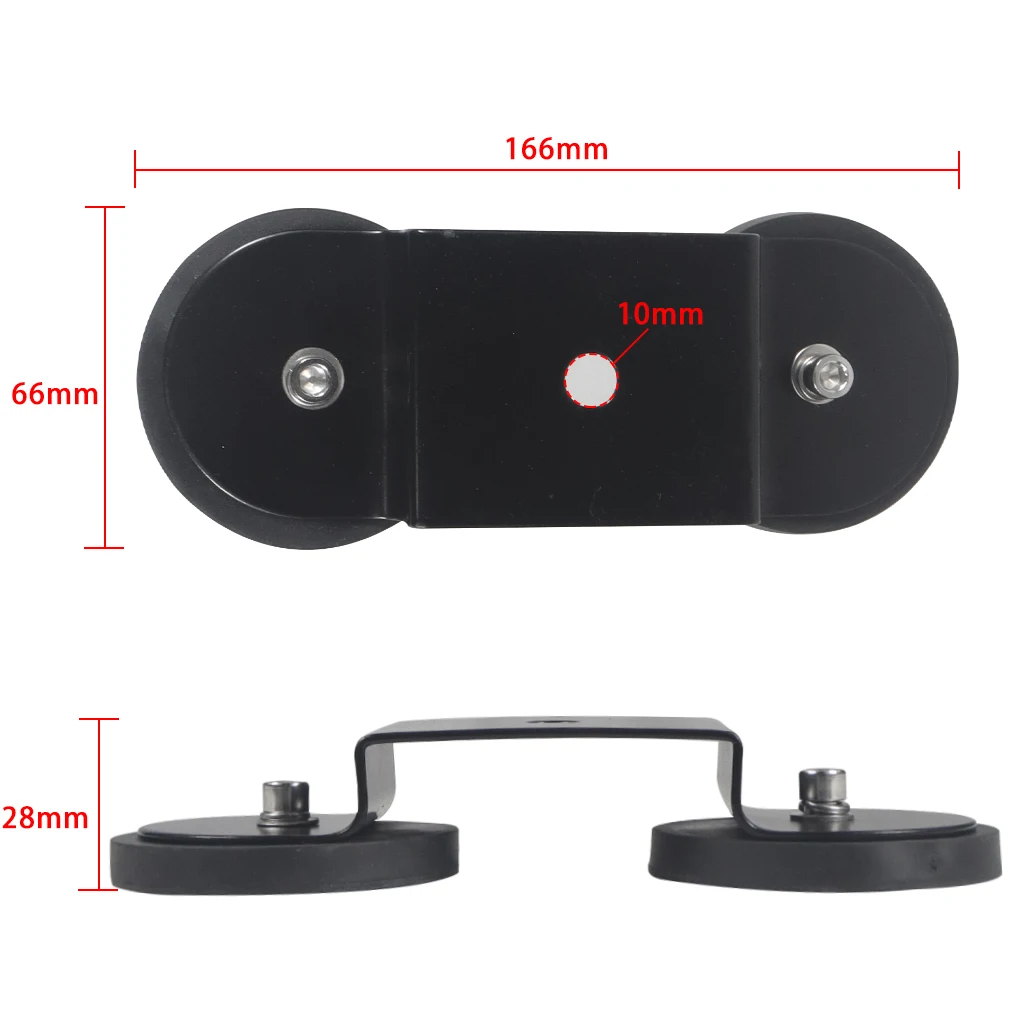 Sterke magnetische sucker uitbreiding basismontage statief balhoofd voor vaste refit daklicht auto fotografie telefoon DSLR camerastandaard