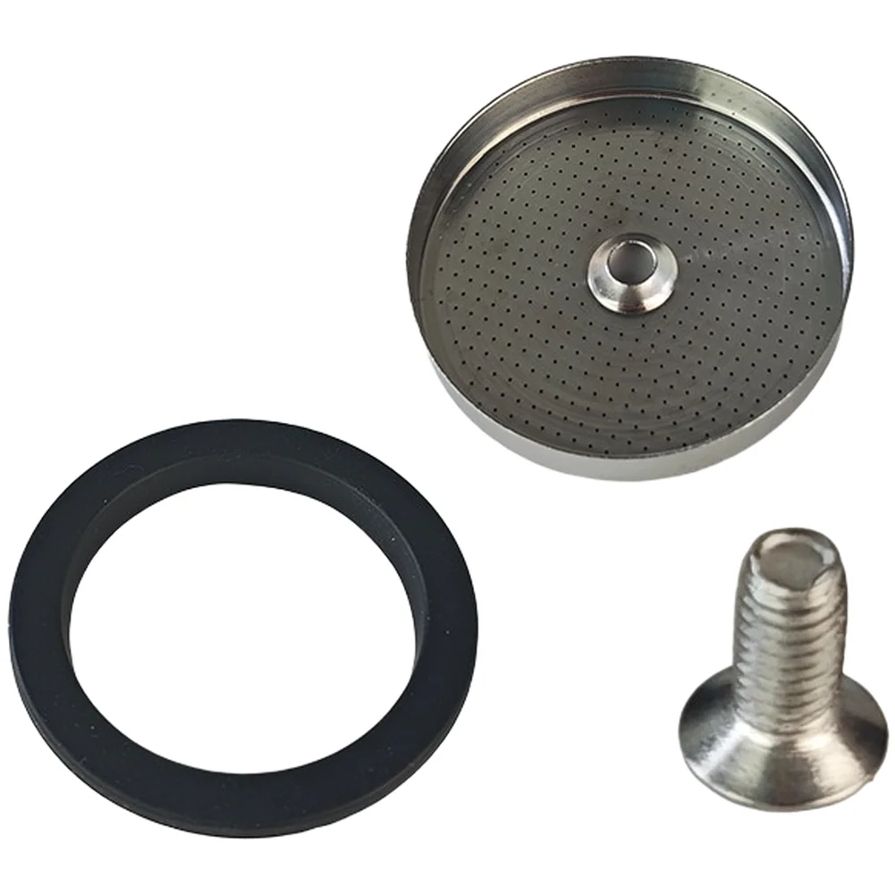For Daily Coffee Brewing Coffee Shower Screen Portafilter Screen Set Silicone Seal Ring Kit Coffee Filter Leak Prevention Design