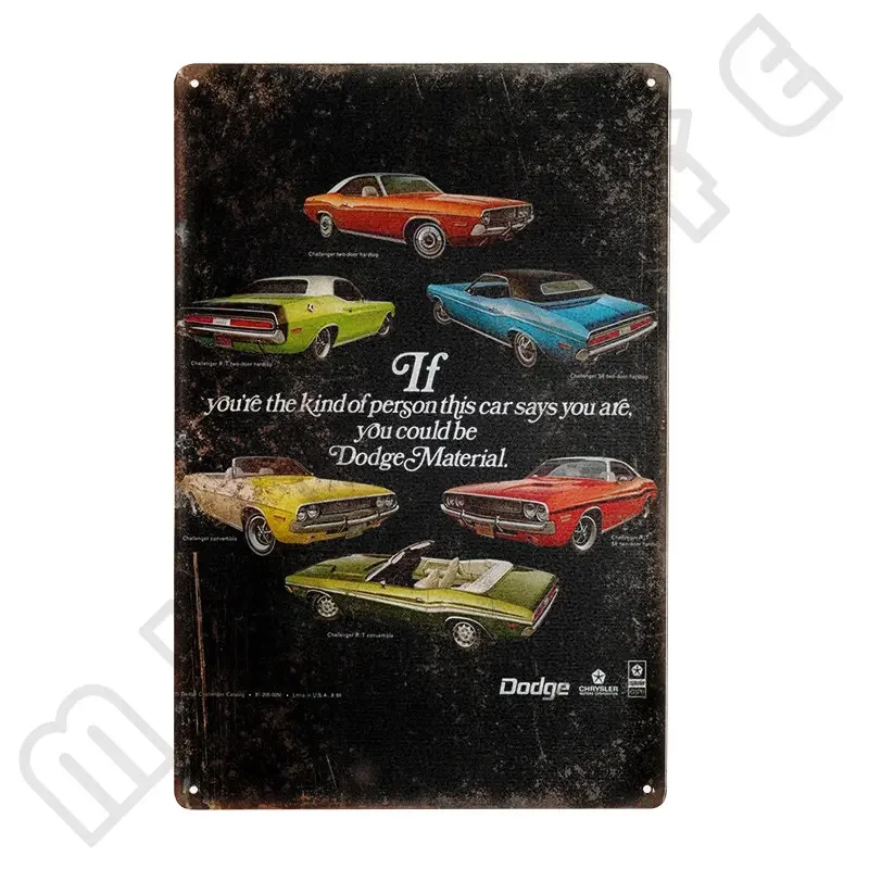 Dodge RAM Parking Only Metal Tin Signs,Retro Poster for Home Bedroom Garage Bar Club Vintage Wall Art Decor