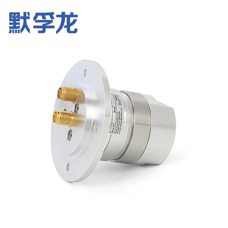 2 Way High Frequency Slip Ring RF Rotary Joint Coaxial Connector for Smooth Signal Transmission