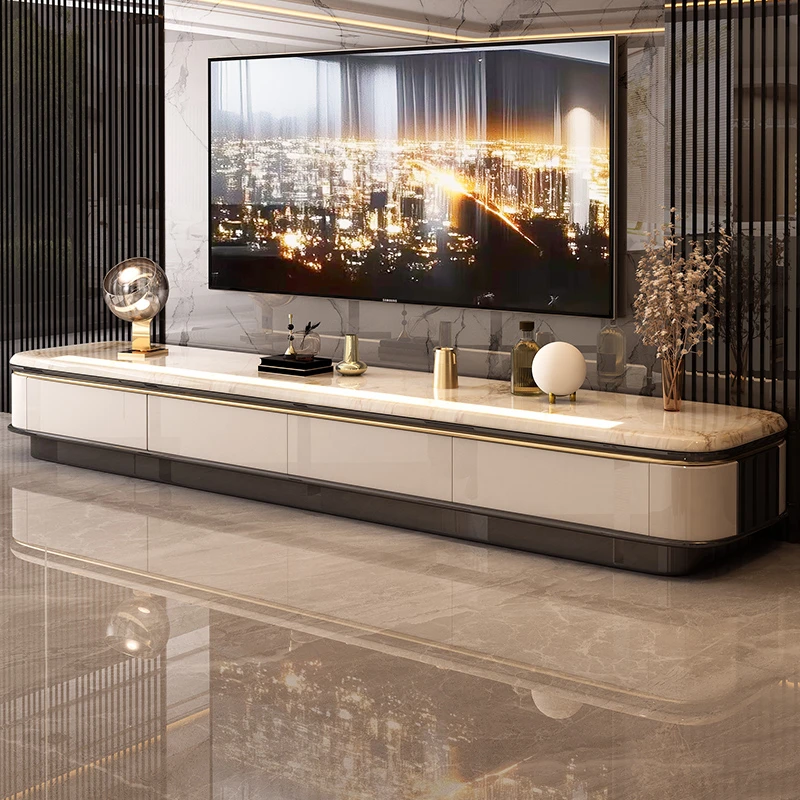 

TV Stand Modern Luxury Cabinet Design Wall Unit for Living Room Furniture Entertainment Solution