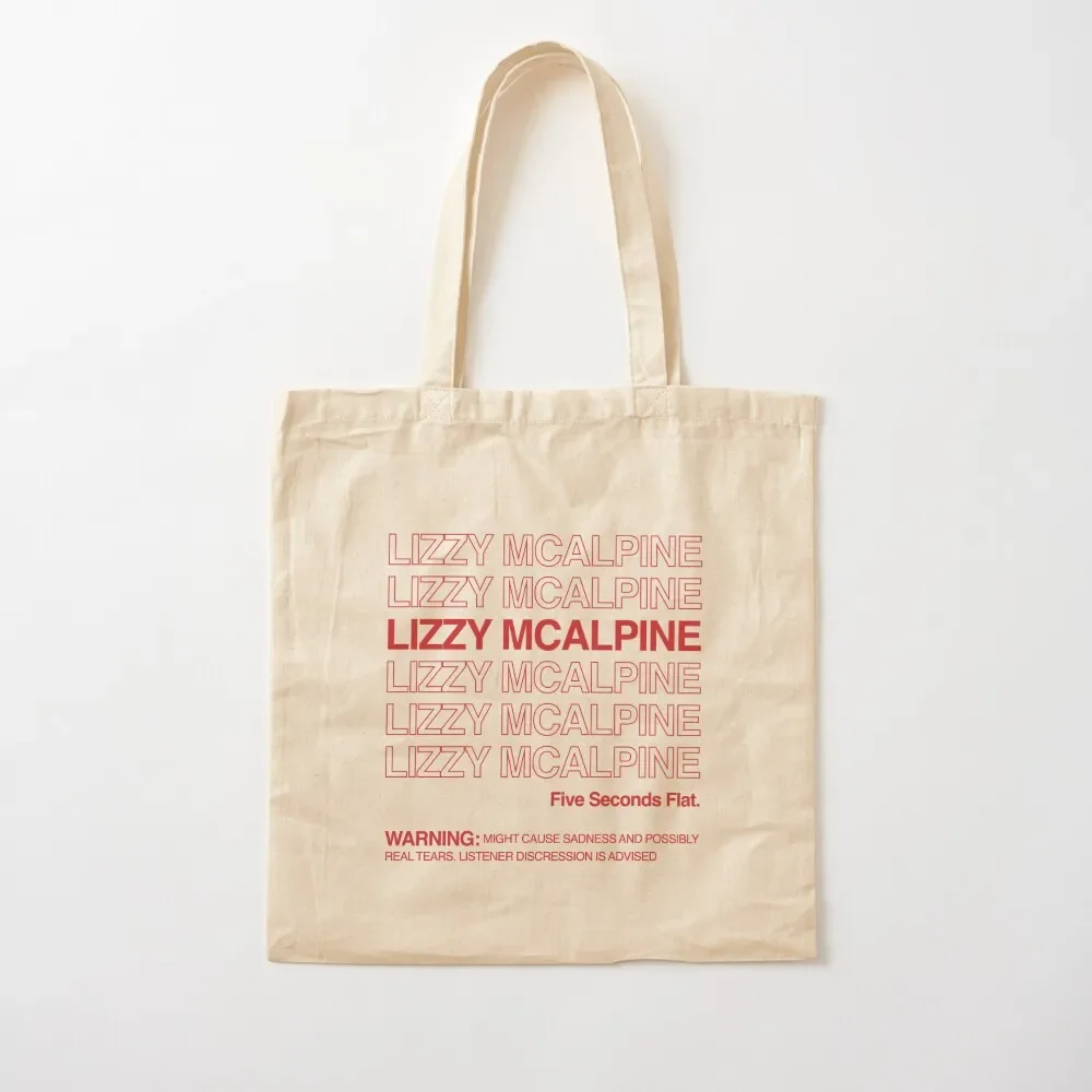 

Lizzy mcalpine-five seconds flat. Tote Bag canvas tote bags Gift bags shopper bags for women bag luxury women Tote Bag