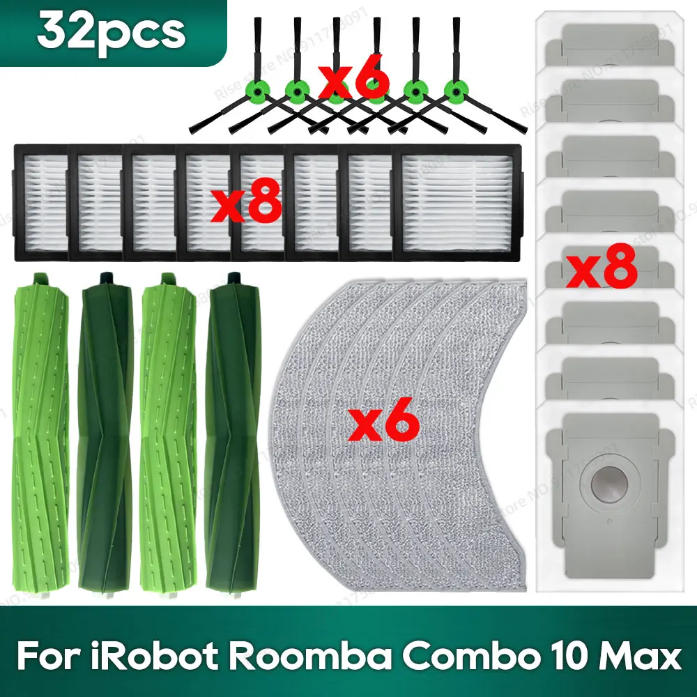 Compatible for irobot Roomba Combo 10 Max Robot Vacuum Accessories
