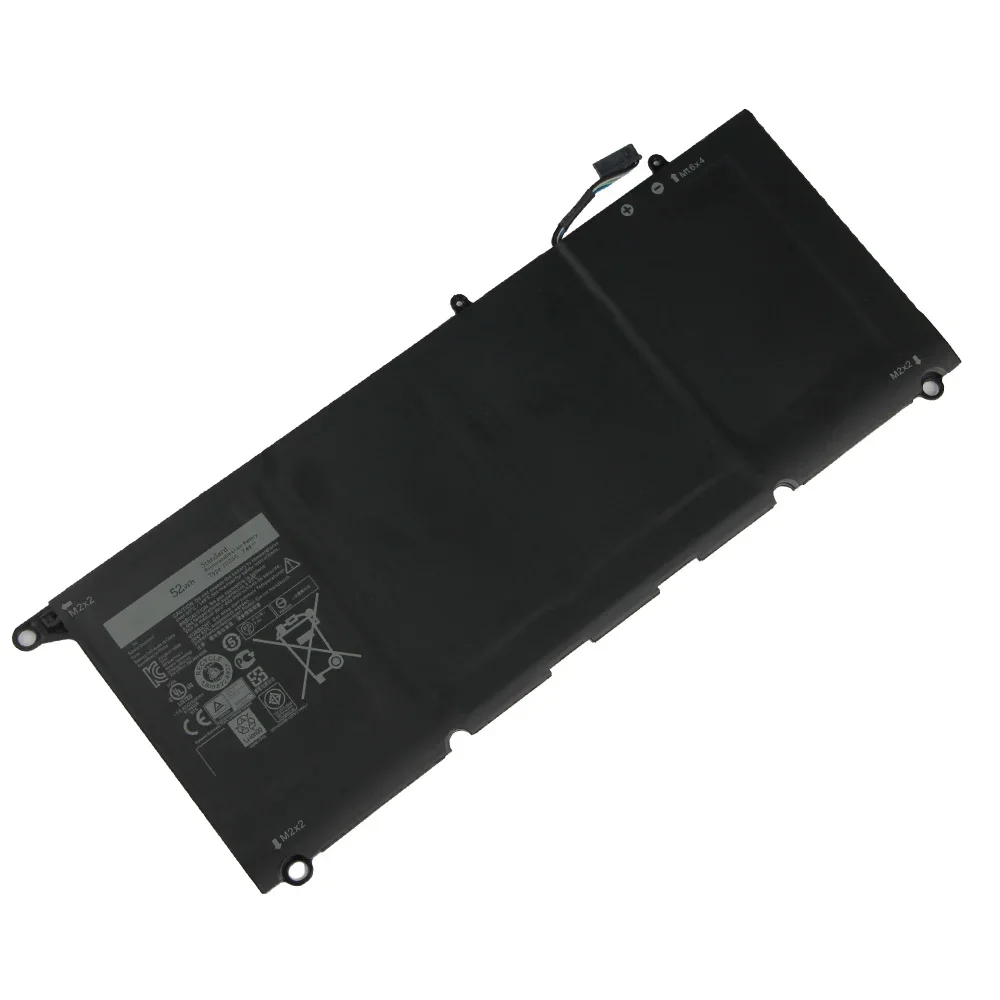 Replacement Battery JD25G JHXPY 90V7W 0N7T6 5K9CP For Dell XPS 13 9350 9343 13D-9343 52Wh Batteries